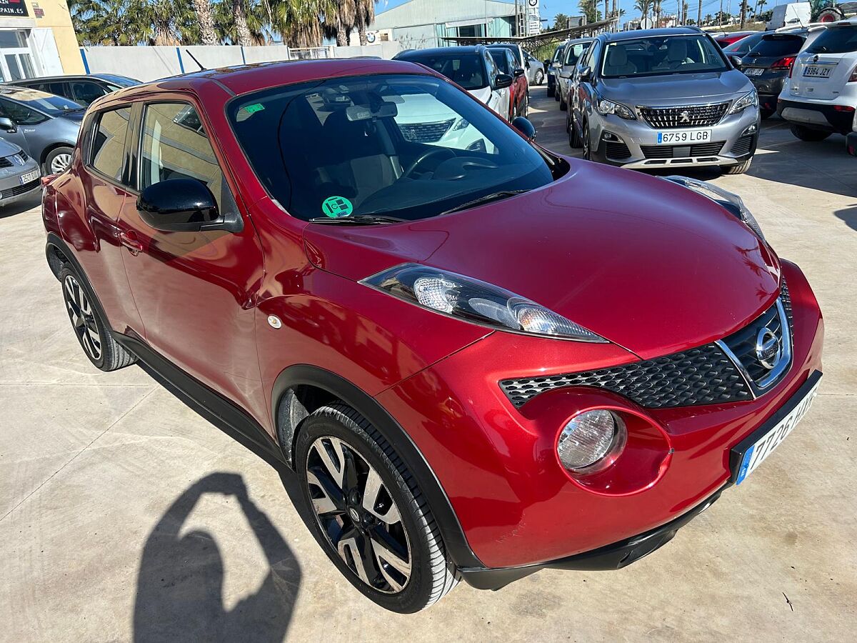 NISSAN JUKE ACENTA 1.6 AUTO SPANISH LHD IN SPAIN 98000 MILES STUNNING 2014